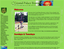 Tablet Screenshot of crystalpalacebowmen.org.uk